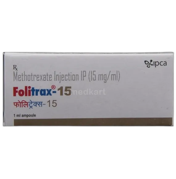 folitrax 15mg injection 1 ml